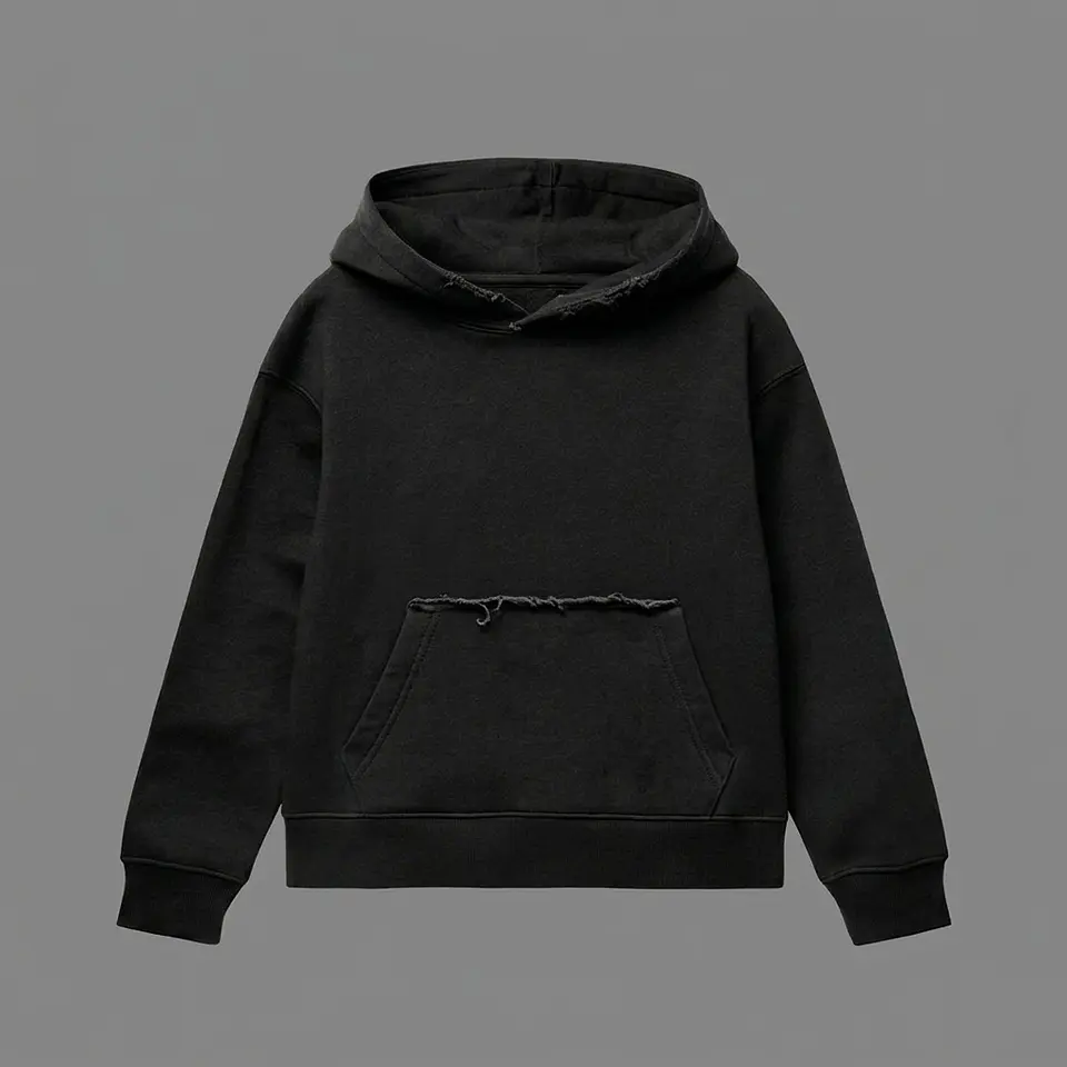 HOODIE NEXT FORM PATCH BLACK 2
