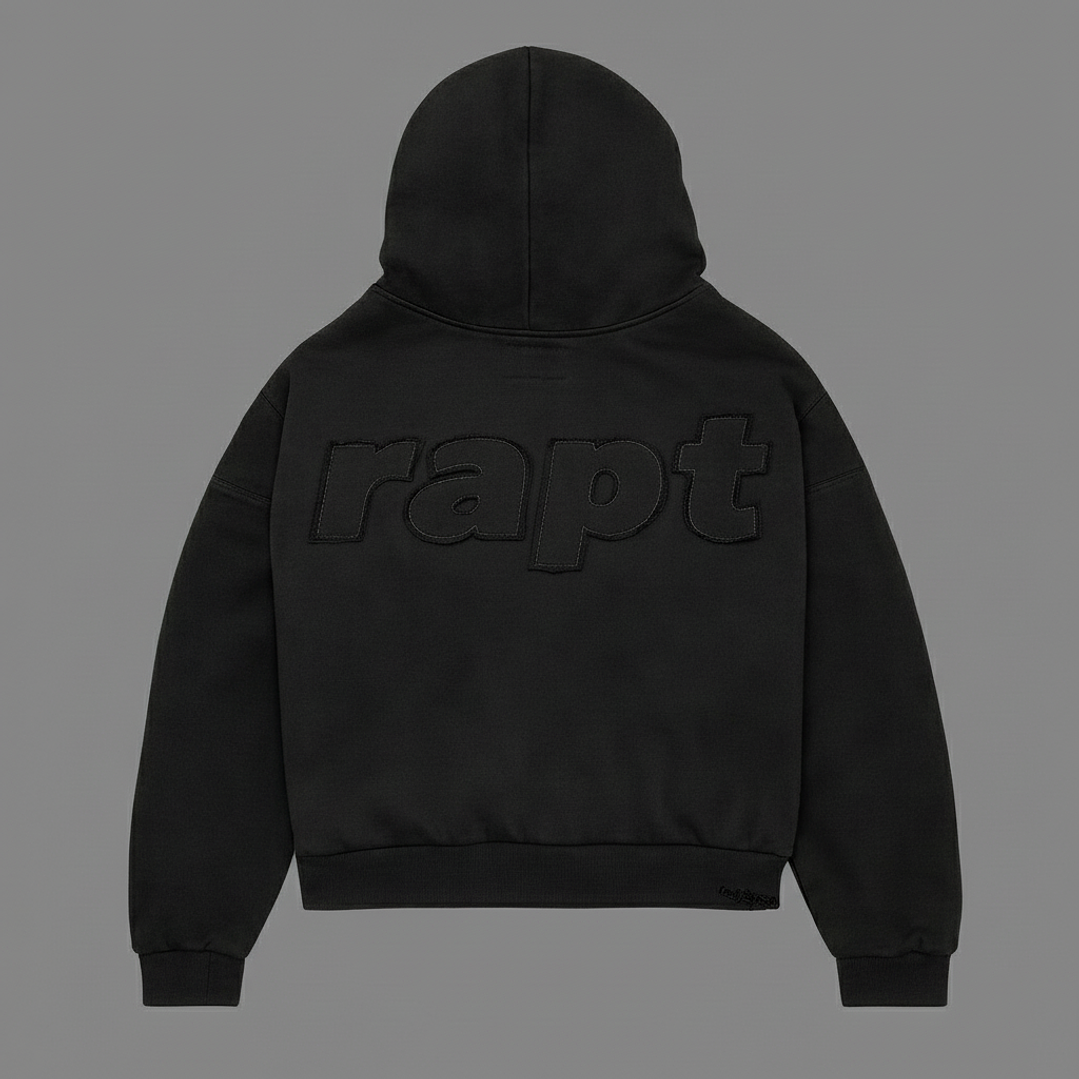 HOODIE NEXT FORM PATCH BLACK 1