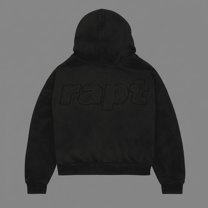 HOODIE NEXT FORM PATCH BLACK 1