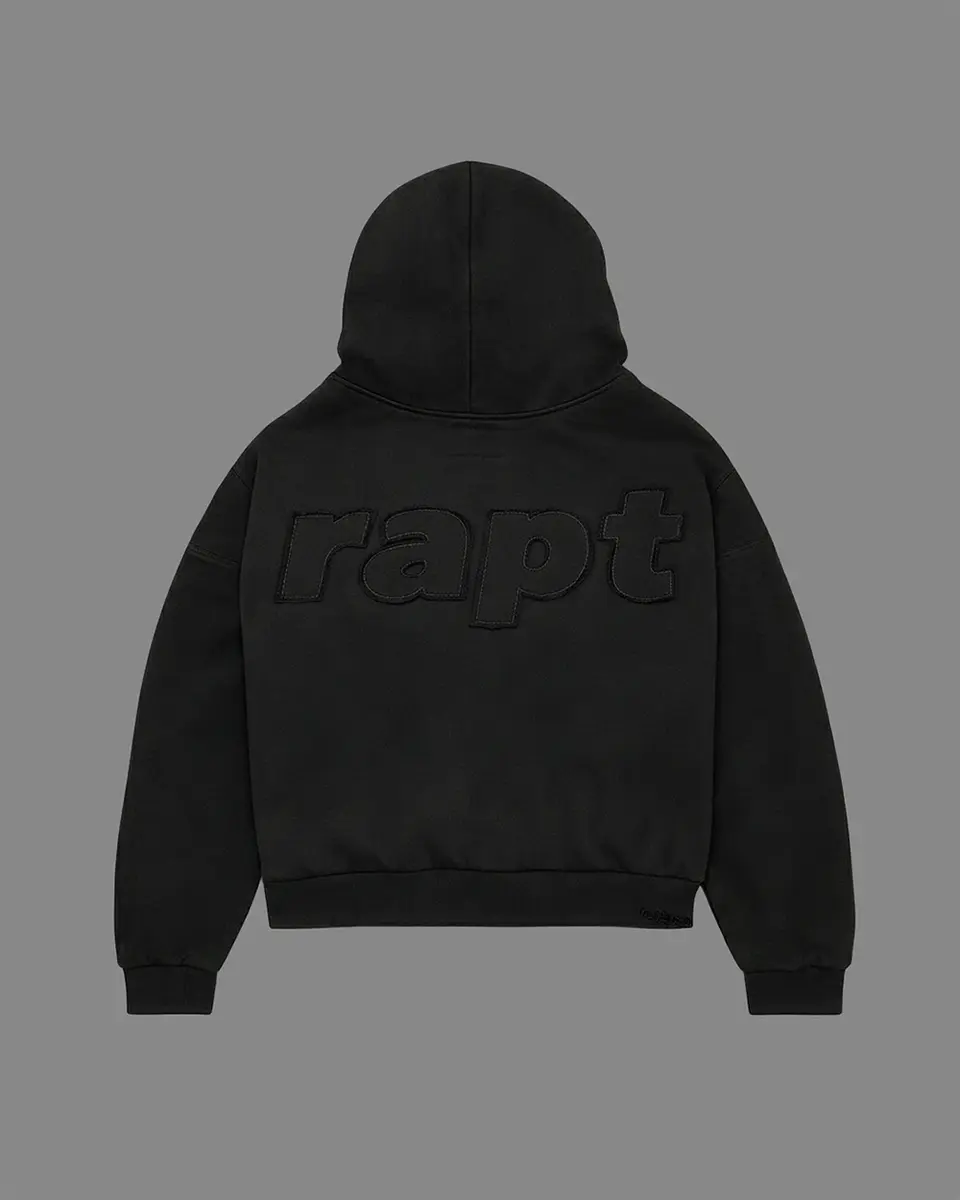 HOODIE NEXT FORM PATCH BLACK 1