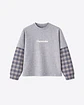GRID LAYER TEE MELANGE - Miniatura 1