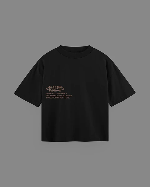 BOXY THIRD WAVE BLACK / PRE-ORDER