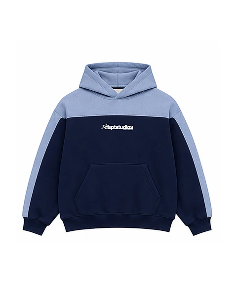 COMMON HOODIE AZURE