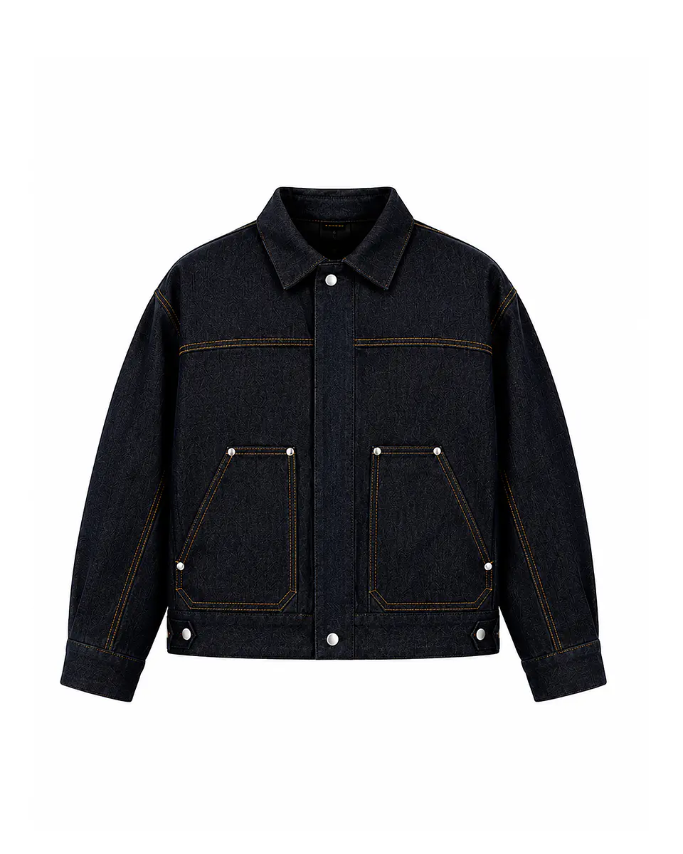 RAW DENIM JACKET 2