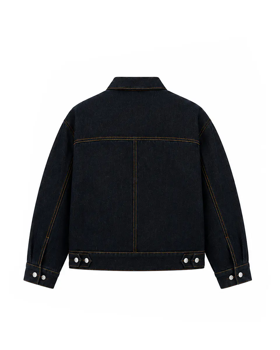 RAW DENIM JACKET 3
