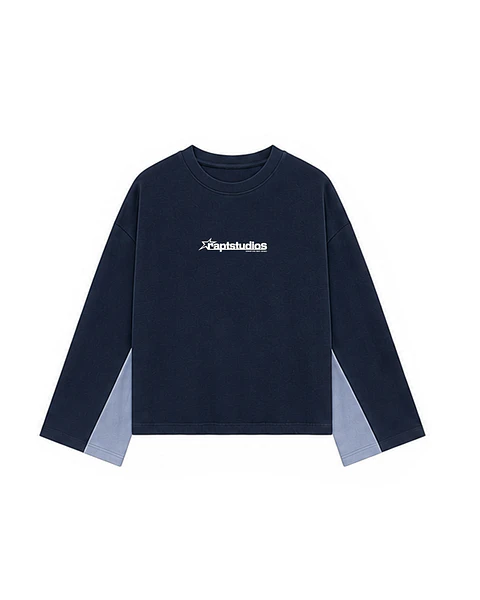 COMMON LONG SLEEVE AZURE