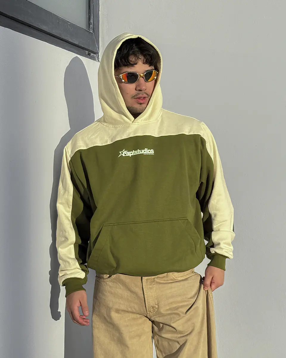 COMMON HOODIE MOSS 1