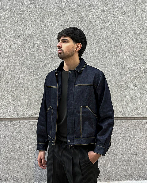 RAW DENIM JACKET