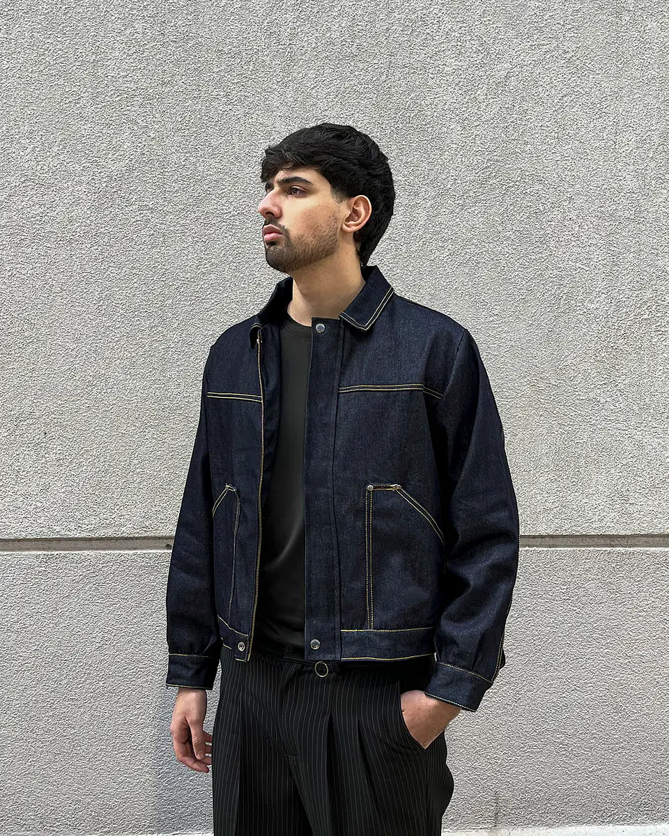 RAW DENIM JACKET 1