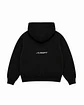 ZIP HOODIE LOW TIDE BLACK - Miniatura 2