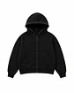 ZIP HOODIE LOW TIDE BLACK - Miniatura 1