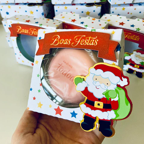 Arquivo De Corte Studio Caixa Sabonete Natal