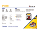 DP30HDCI | Motobomba Diesel 3" - Alto Caudal | Alta Presión 