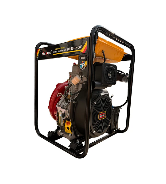 Motobomba Diesel 4"x4" - Alta presión y alto Caudal - Partida eléctrica - RIEGO TECNIFICADO