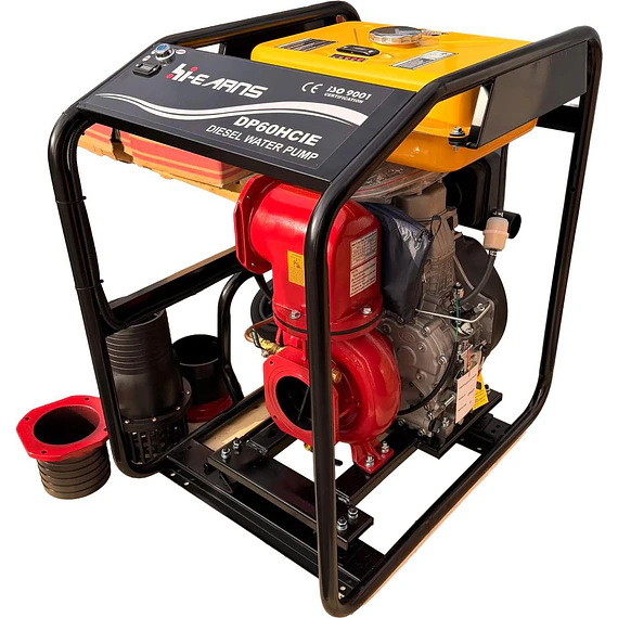 Motobomba Diesel 6"x6" de Alta presión - Partida Eléctrica  - DP60HCI