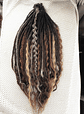 SET MIX BRAIDS AND CURLY DREADS - Thumbnail 2