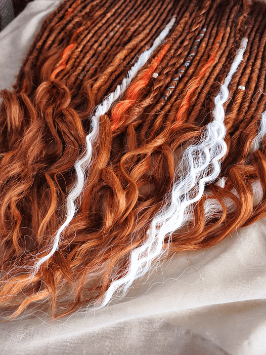 Set Ginger Full Head 4