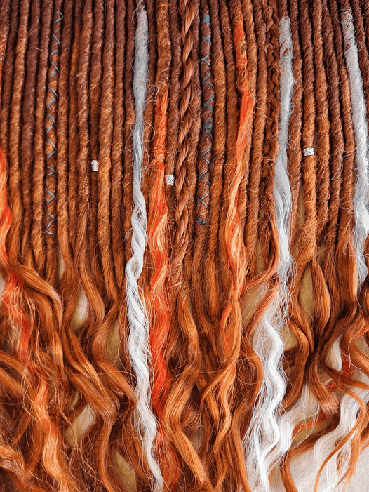 Set Ginger Full Head 6