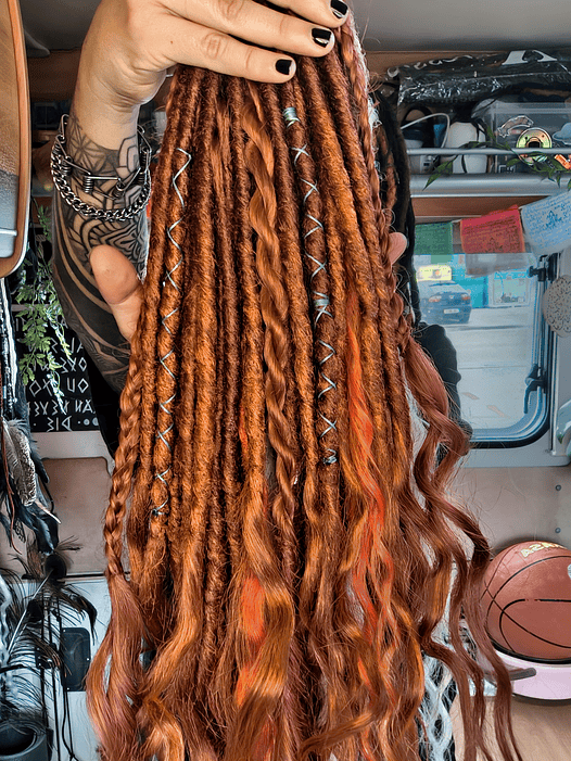 Set Ginger Full Head 2