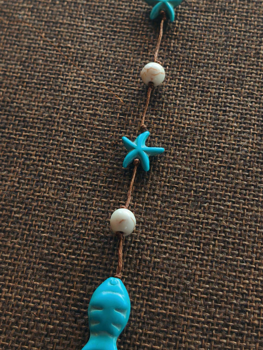 Pingente Peixe Azul  2