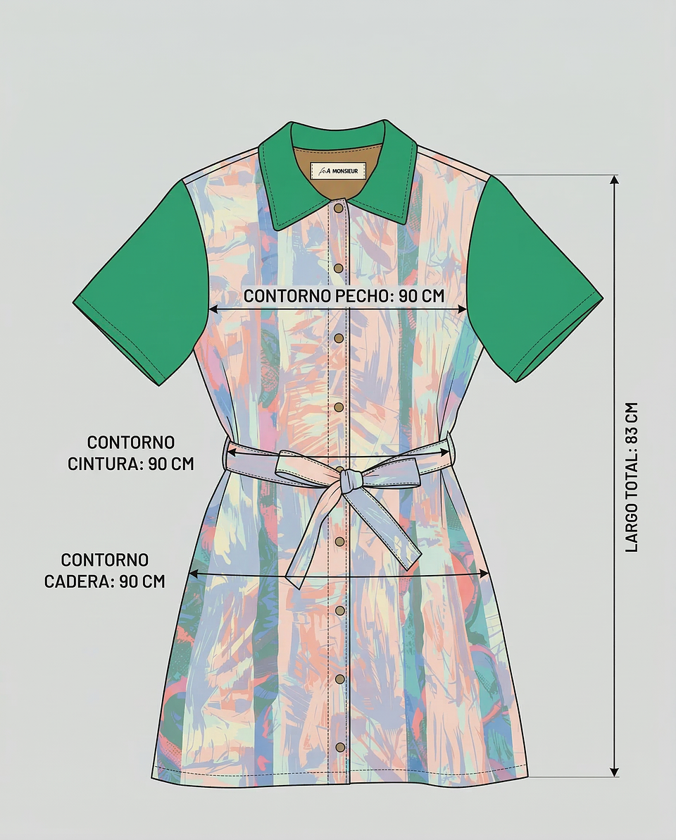 Vestido trazo AURA 8