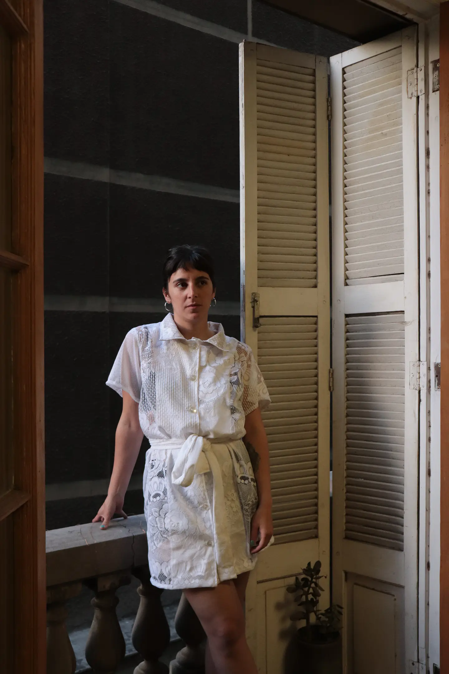Vestido visillo 1