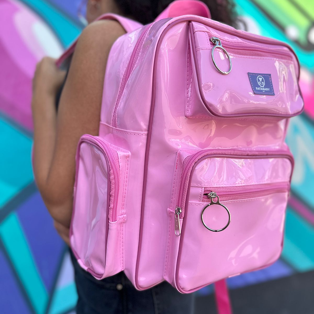 Mochila Nostalgic Gen X Pink 3