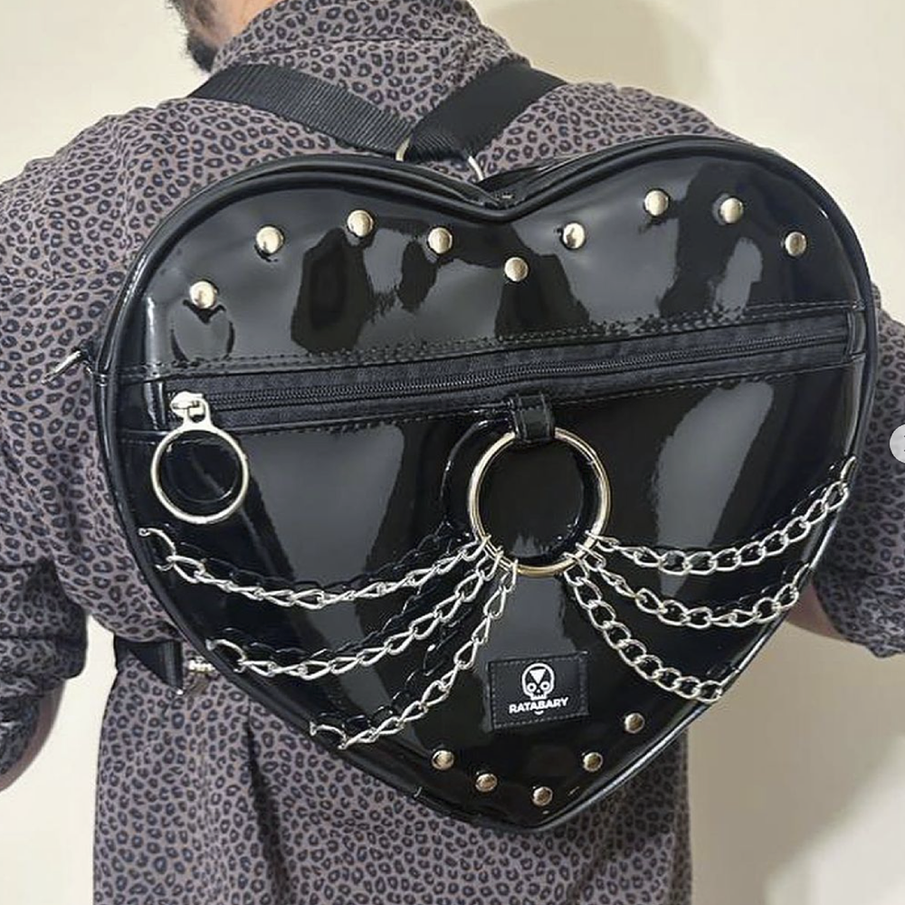 Mochila PunkHeart Black Glow