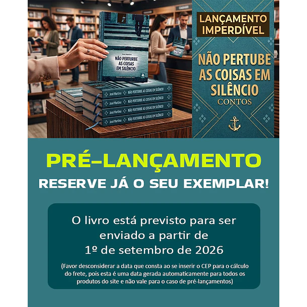 Pré-lançamento do livro 