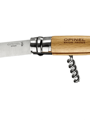Cuchillo N°10 inox sacacorchos 