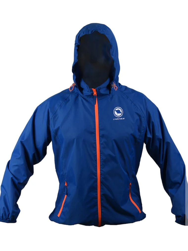 CHAQUETA AZUL IMPERMEABLE RESPIRABLE CABOSUB 1