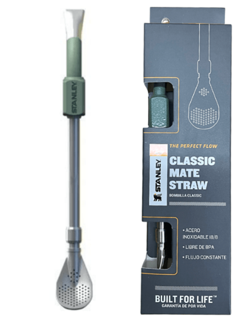 BOMBILLA MATE NEGRA STANLEY (CUCHARA) 2