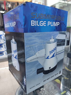 BOMBA ACHIQUE 3000GPH BILGE PUMP