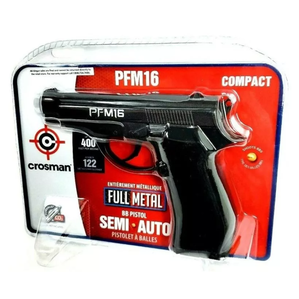 pistola balines PFM16 FULL METAL