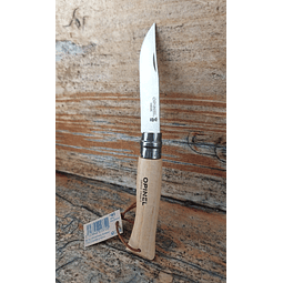 Cuchillo N°7 inox cuero 