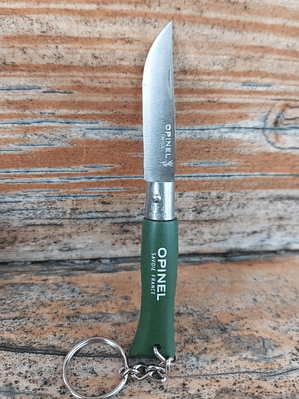 CUCHILLO OPINEL N°4 LLAVERO VERDE