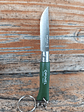 CUCHILLO OPINEL N°4 LLAVERO VERDE - Miniatura 1