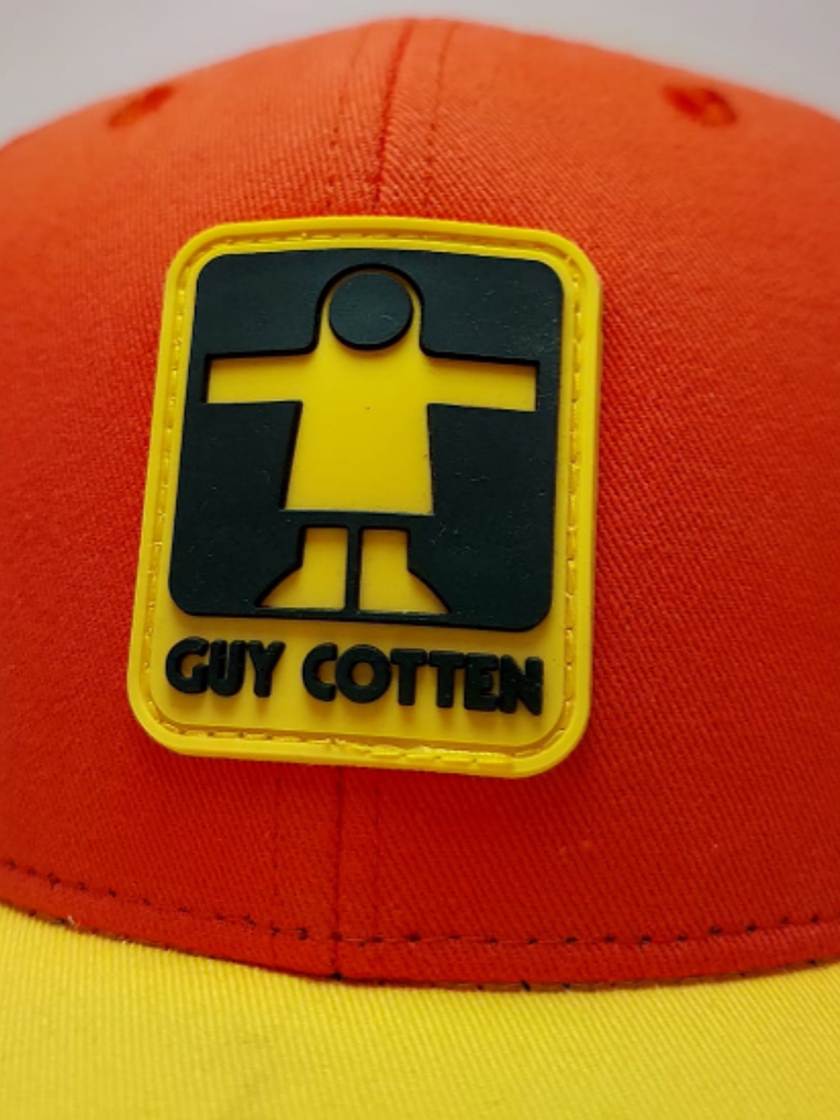GORRO GUY COTTEN NARANJO/AMARILLO 3