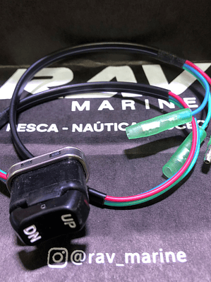 BOTON DE TRIM/TILT BASE DE ACERO 