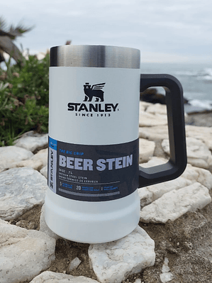 VASO DE CERVEZA ADVENTURE STANLEY BLANCO 709ML