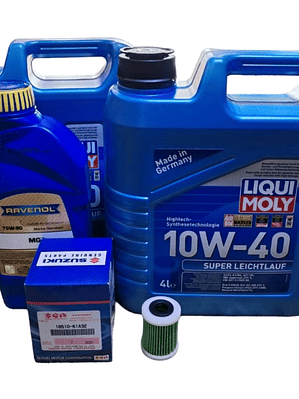 KIT MANTENIMIENTO 100HRS SUZUKI DF150-DF175-DF200-DF300 LIQUI MOLY