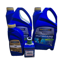 KIT MANTENIMIENTO 100HRS SUZUKI DF150-DF175-DF200-DF300 RAVENOL