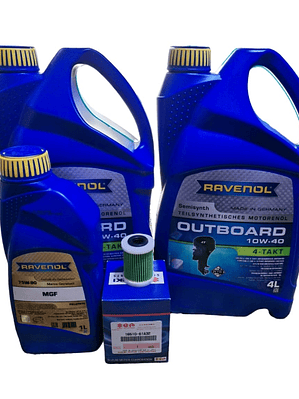 KIT MANTENIMIENTO 100HRS SUZUKI DF150-DF175-DF200-DF300 RAVENOL