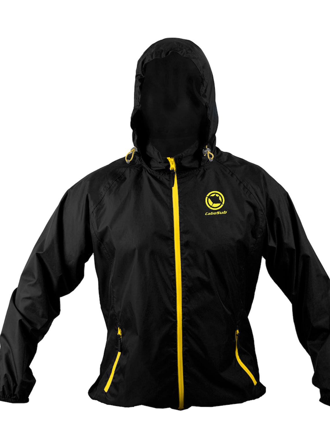 CHAQUETA NEGRA IMPERMEABLE RESPIRABLE CABOSUB 1