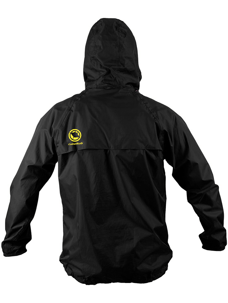 CHAQUETA NEGRA IMPERMEABLE RESPIRABLE CABOSUB 2