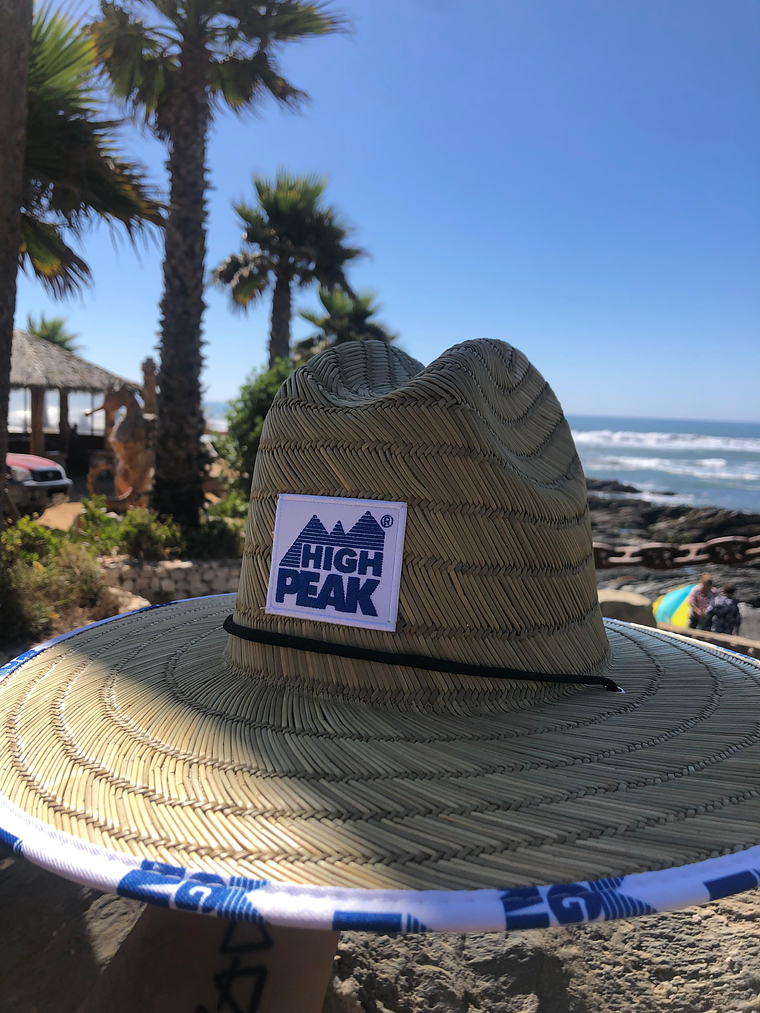 Sombrero HIGHPEAK paja Blanco - Azul  1