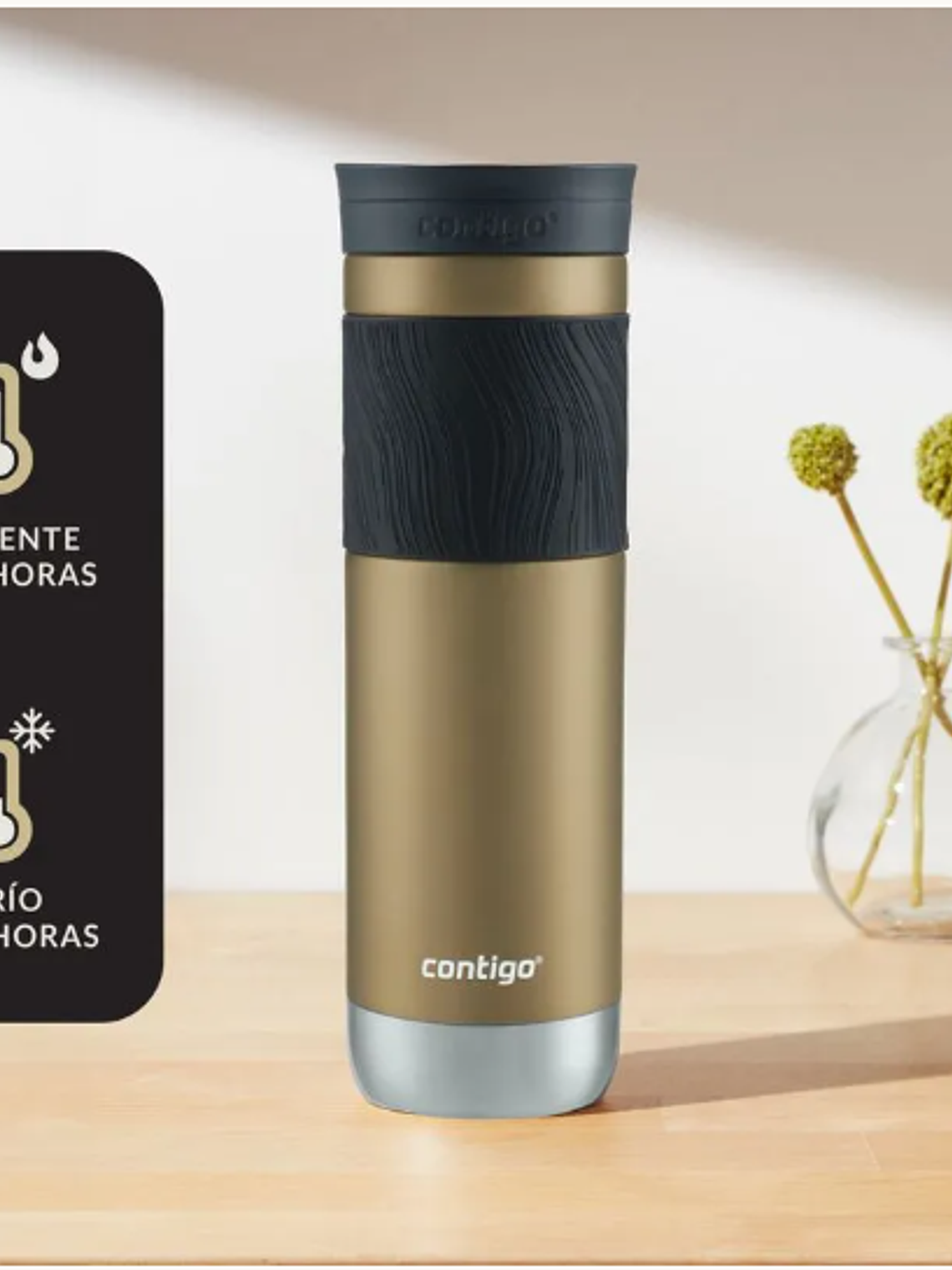Contigo® Vaso Térmico Byron 2.0 Dorado 3