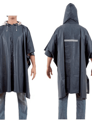 PONCHO IMPERMEABLE PVC CON GORRO ALASKA