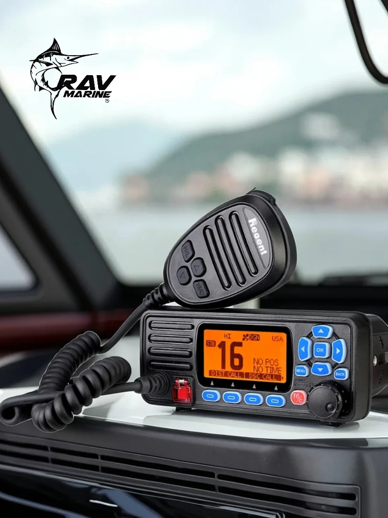 RADIO MARINA RECENT 25W GPS 1