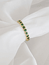 anillo bolitas verde an5501bov
